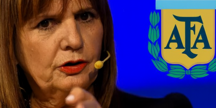 Patricia Bullrich se metió en el conflicto con AFA