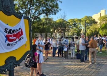 Protesta en Rafaela contra la Reforma Laboral: “No hay un solo artículo que beneficie a los trabajadores”