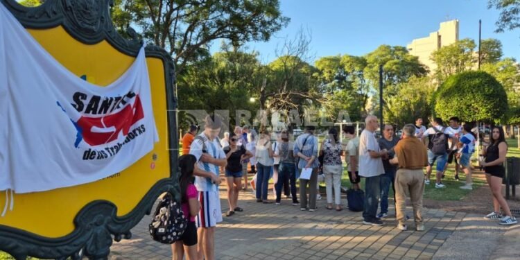 Protesta en Rafaela contra la Reforma Laboral: “No hay un solo artículo que beneficie a los trabajadores”