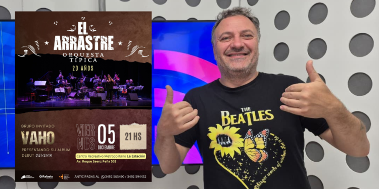 La Orquesta Típica El Arrastre celebra 20 años con un show especial