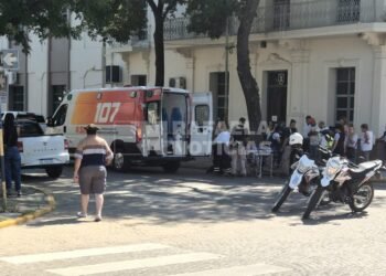 Triste final: falleció la mujer atropellada en el centro de Rafaela