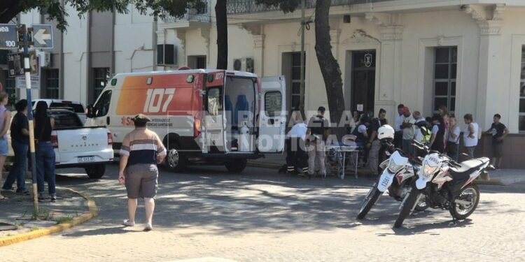 Triste final: falleció la mujer atropellada en el centro de Rafaela