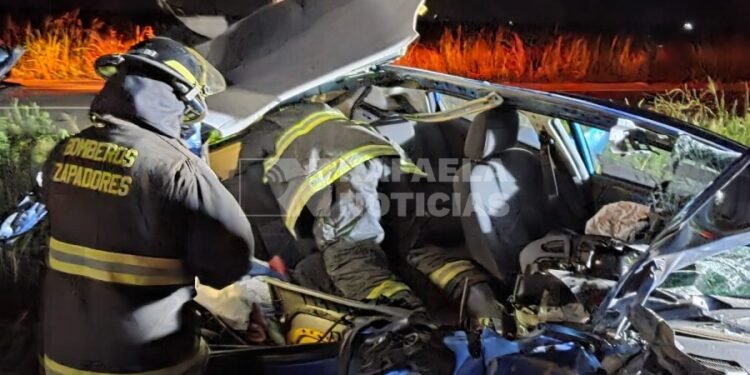 Fuerte choque en la Ruta Nacional N° 34 dejó una persona con lesiones graves