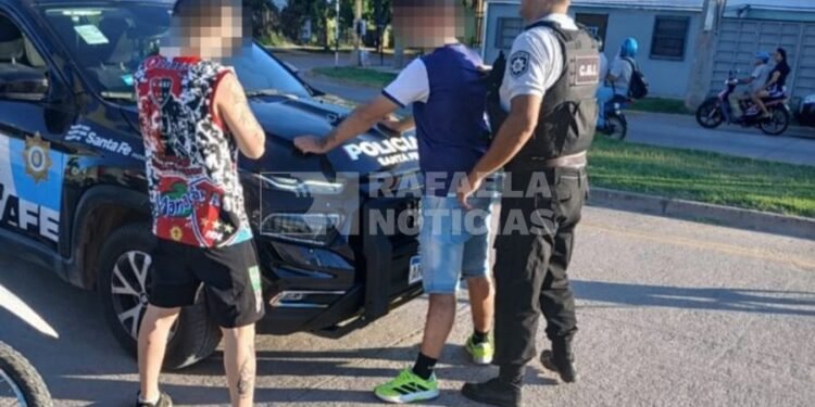 Operativo de saturación y alta visibilidad en barrios de Rafaela
