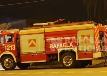 Barrio Martín Fierro: susto por principio de incendio en una vivienda