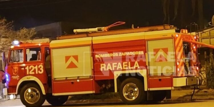 Barrio Martín Fierro: susto por principio de incendio en una vivienda