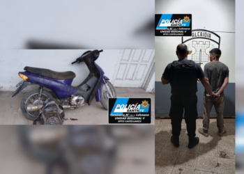 Lehmann: llevaba dos corderos faenados clandestinamente, se accidentó y terminó detenido