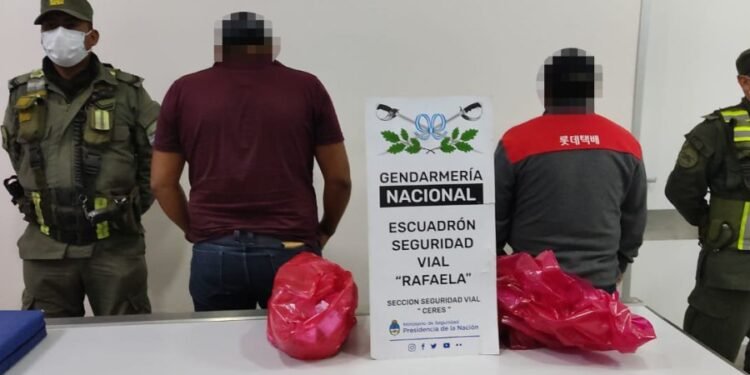 Ruta 34 a la altura de Ceres: detectan «mulas» que habían ingerido capsulas de cocaìna