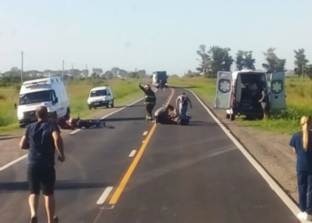 Tragedia en una ruta de la región: murió un motociclista