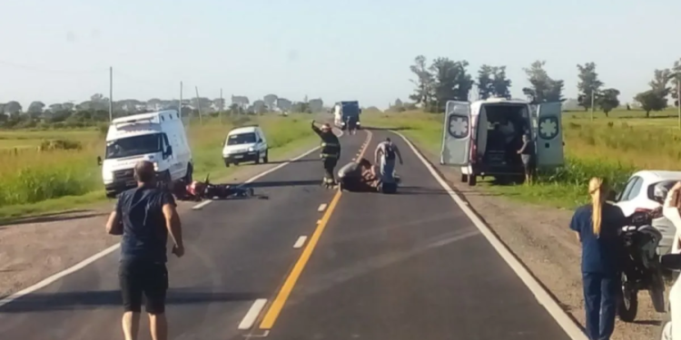 Tragedia en una ruta de la región: murió un motociclista