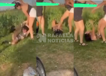 Violenta pelea entre dos mujeres en el autódromo de Rafaela