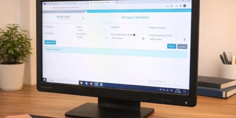 SENASA lanza sistema online para consultar productos biológicos aprobados