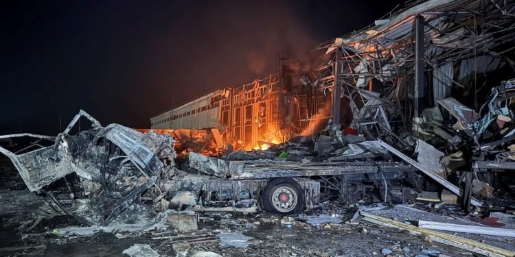 Ucrania Rusia atacó Kharkiv con drones: cuatro muertos y daños en infraestructura