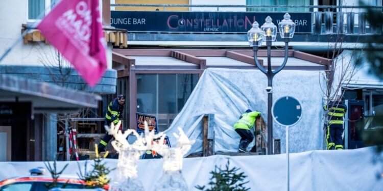 Tragedia en Suiza en la madrugada de Año Nuevo, al incendiarse un boliche