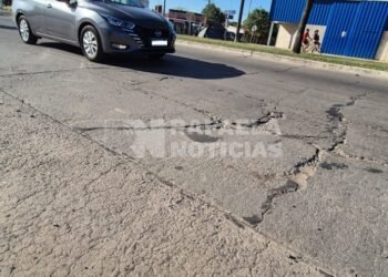 Preocupa el creciente deterioro de la avenida Luis Fanti: ¿una consecuencia del incremento del tránsito pesado?
