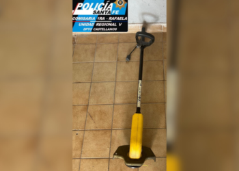 Aprehendieron a un hombre y secuestraron una bordeadora tras un operativo policial