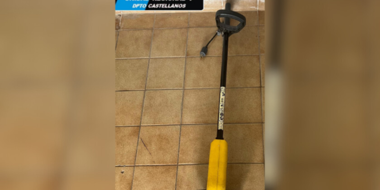 Aprehendieron a un hombre y secuestraron una bordeadora tras un operativo policial