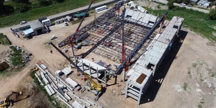 Juegos Suramericanos: el nuevo Microestadio del CARD que construye la Provincia ya transforma el paisaje del sur de la capital