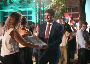 Infraestructura escolar: Pullaro inauguró el nuevo edificio de la Escuela Técnica N° 644 en Esperanza