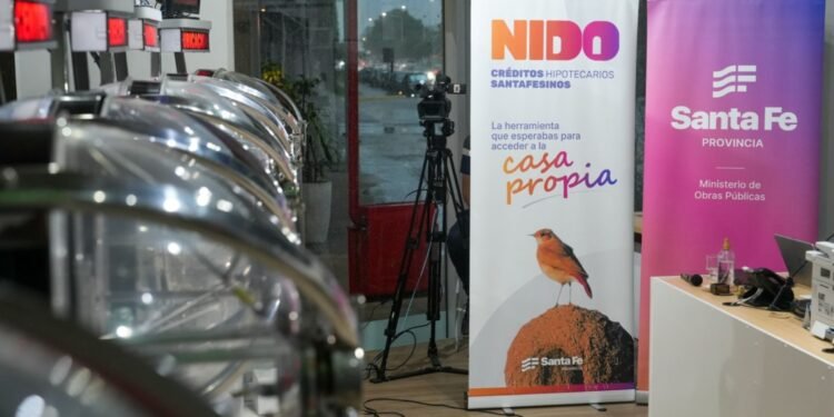 Créditos Nido: Se realizó la primera etapa del 19° sorteo mensual del que participan más de 46 mil santafesinos