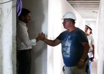 Juegos Suramericanos: Pullaro supervisó los avances en la Villa Deportiva en Rosario