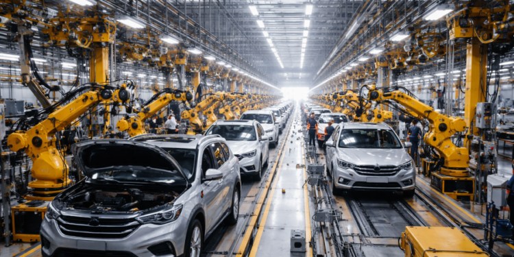 Crisis en la industria automotriz: la producción se desplomó 30,1% en enero y marca el peor arranque en seis años