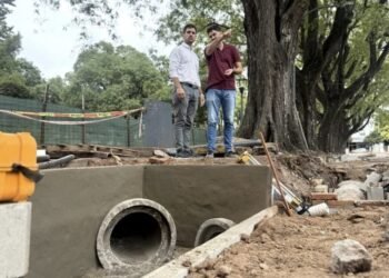 Plan de recuperación y puesta en valor del centro histórico: El municipio trabaja en el sistema de desagües