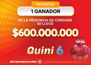 ¡Un cordobés se llevó $600 millones en el Quini 6!