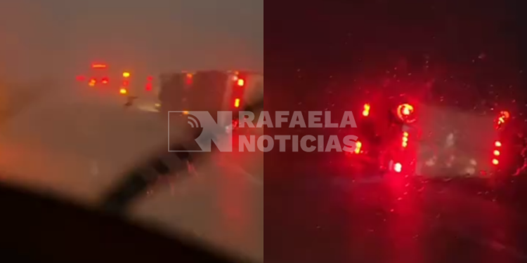 Desastre en la Autopista Rosario-Córdoba: más de 10 camiones volcaron por el violento temporal