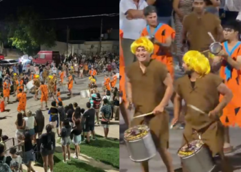 ¡Carnaval en Estación Esperanza! Una multitud hizo vibrar a Rafaela con el brillo de toda la región