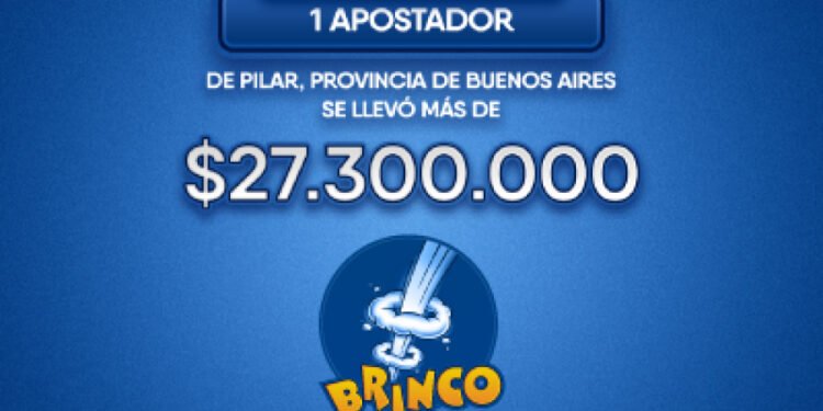 ¡Un nuevo millonario gracias al Brinco!