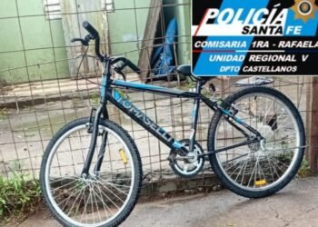 Un menor robó una bicicleta y su tía la entregó a la Policía