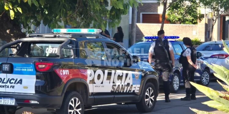 Tensión en barrio Alberdi: denunciaron una presunta usurpación en calle 1 de Mayo
