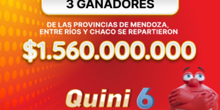 Tres apostadores se llevaron en total $1.560 millones en el Quini 6