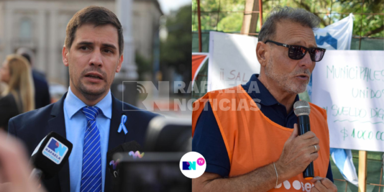 Paro de municipales en Rafaela: Viotti confirmó que descontará el día a quienes se adhieran