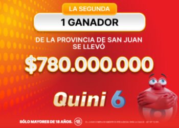 ¡Un apostador de San Juan se llevó $780 millones en el Quini 6!