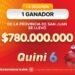 ¡Un apostador de San Juan se llevó $780 millones en el Quini 6!