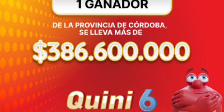 ¡Un apostador se llevó más de $386.600.000 en el Quini 6!
