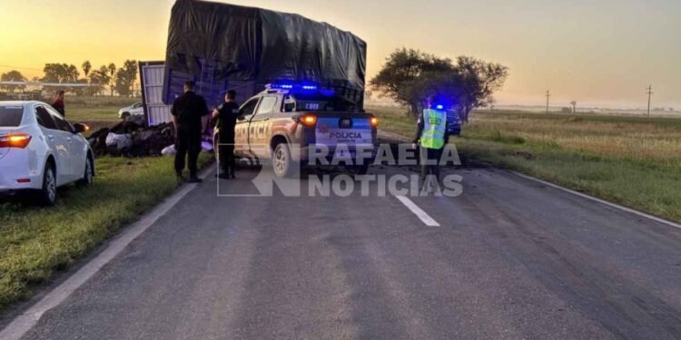 Accidente fatal en la ruta 34: un joven sunchalense murió tras chocar contra un camión