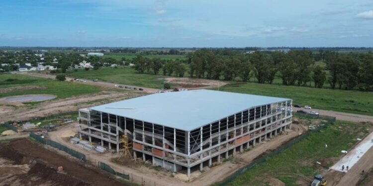 Avanzan a buen ritmo las obras para los Juegos Suramericanos en Rafaela