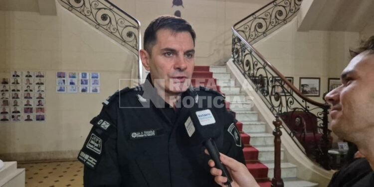 Alejandro Tognolo asumió como Jefe de la Unidad Regional V de Policía: “trapitos” y ODESUR, las prioridades