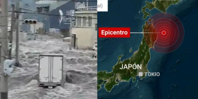 Fuerte terremoto en Japón: activaron alerta de tsunami y evacuaciones masivas en la costa norte