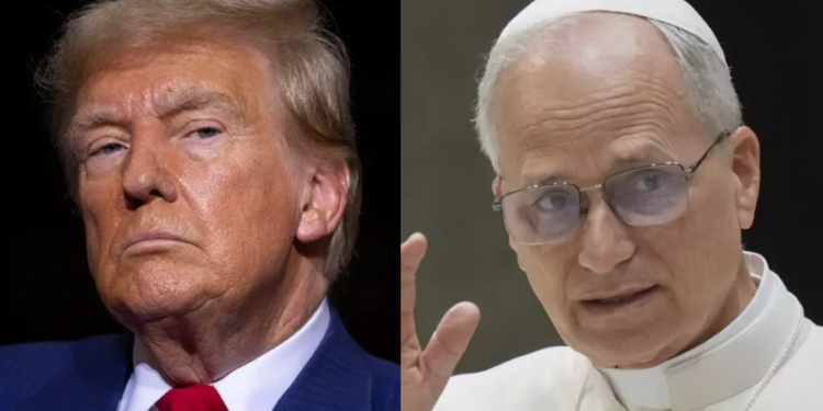 Cruce inédito entre Trump y el papa León XIV en medio de las tensiones por Ormuz