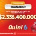 ¡Un apostador se llevó más de $2.336.400.000 en el Quini 6!