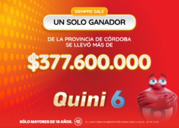 ¡Un cordobés se llevó más de $377.600.000 en el Quini 6!