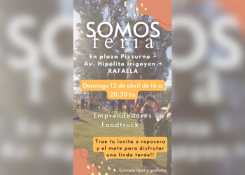 “Somos Feria” llega a plaza Pizzurno con emprendedores y propuestas gastronómicas