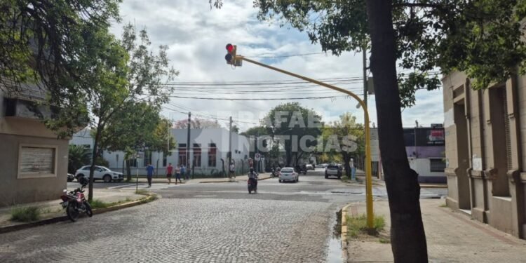 Semáforo nuevo en Rafaela: ¿en qué sector se encuentra?