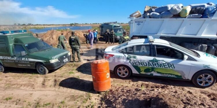 Incineraron más de 4 toneladas de hojas de coca secuestradas en Rafaela