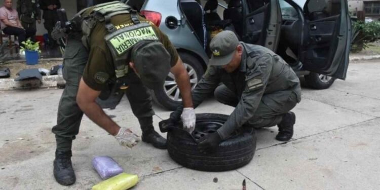 Ruta 34: detienen a un conductor con una gran cantidad de cocaína