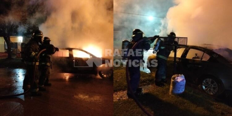 Barrio Italia: se incendió un auto y vecinos denunciaron disparos